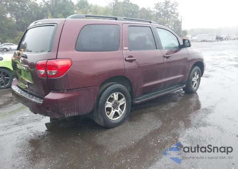 2009 Toyota Sequoia Sr5 4.7L V8 z USA, uszkodzony, nr VIN 5TDBT64A49S000647